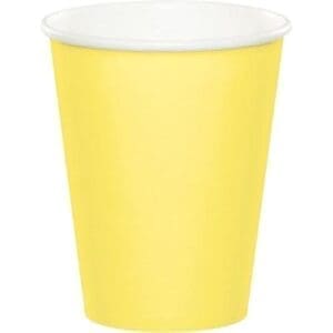 Paper Cups, 9 Oz, Mimosa 24 Ct