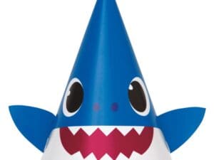 Baby Shark Party Hats [8 per Package]