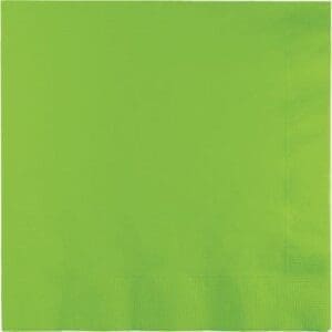 Luncheon Napkins, 6.5" X 6.5", 50pk, fresh lime