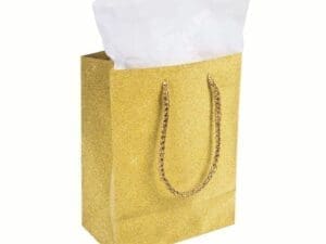 (One Size, Gold) Bristol Novelty Diamond Gift Bag