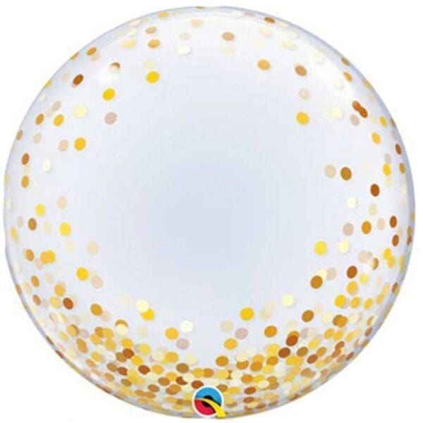 Deco Confeffit Dot Bubble Balloon