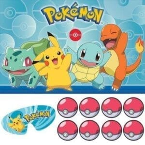 Classic Pokémon Party Game Birthday Supplies