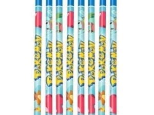 Classic Pokémon Pencils 8ct Birthday Party Supplies