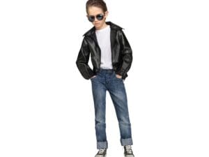 Boys' Rock n' Roll 50's Costume Jacket - Medium, Multicolored