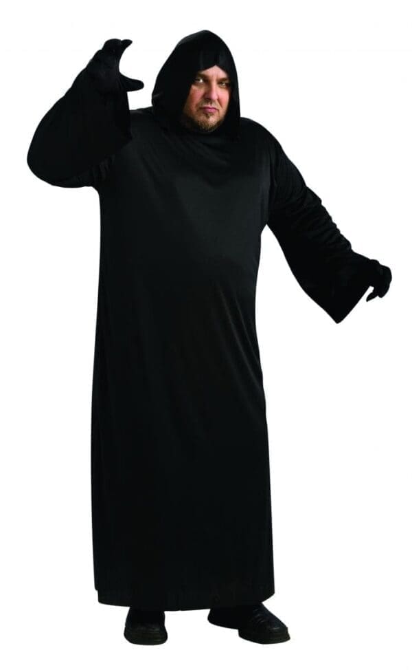 Black Robe Plus Size Adult Costume - Plus Size