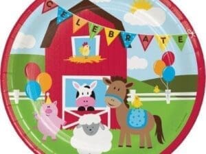 Farmhouse 9" Luncheon Plates (8 Count)