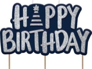 A Reason to Celebrate Birthday Candle Party Supplies