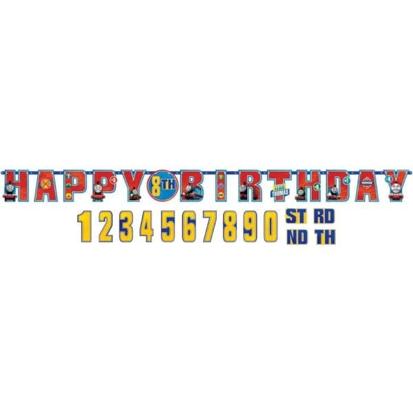 Thomas the Tank Engine Birthday Banner Kit Party Supplies