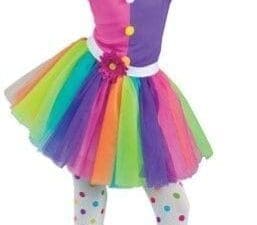 Clownin Around Child Costume-Child Small (4-6)