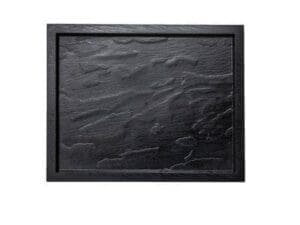 16.75" X 12.4" Rugged Slate Tray - Black