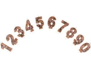 Next Camo Birthday Number Candle