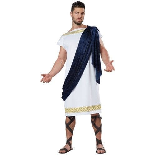 Adult Grecian Toga Halloween Costume - Image 2