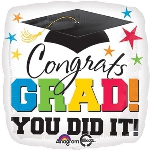 32 in. Grad You Did It HX Balloon