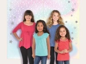 Colorful Magical Star Scene Setter 2pc