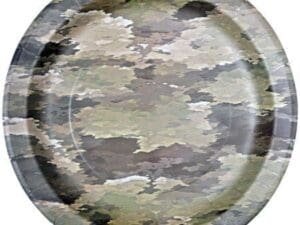 Military Camo 9" Lunch Plates 8 Pack