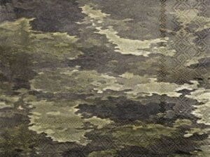 Military Camo Lunch Napkins 16 Pack