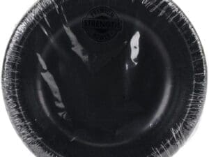 Paper Bowl, 20 Oz, 20pk, Black