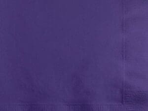 Purple 50ct  Cocktail Beverage Napkin