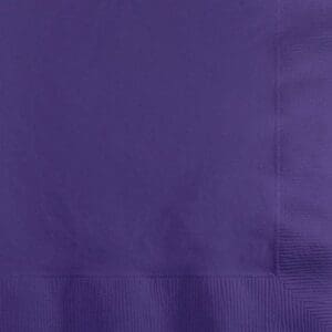 Purple 50ct  Cocktail Beverage Napkin
