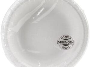 Paper Bowl, 20 Oz, 20pk, White