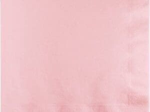 Classic Pink 2-Ply 1/4 Fold Luncheon Napkin - 50/Pack