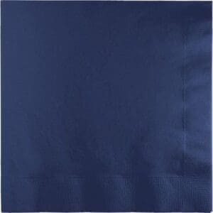 Luncheon Napkins, 6.5" X 6.5", 50pk, navy