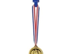 Gold Medal W/Ribbon