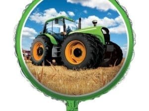 Tractor Time Mylar Balloon