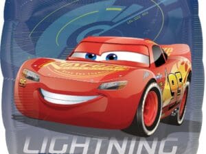 HX Cars Lightning Mylar Balloon