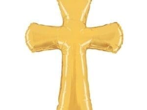 44 in. Cross Shape Balloon