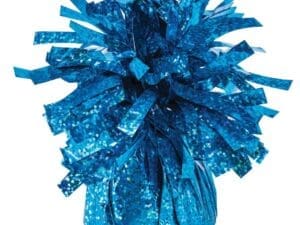Blue Holographic Balloon Weight