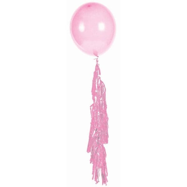 Light Pink Small Balloon Tassel Garland - Image 2