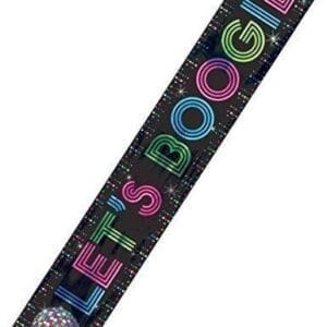 Disco Fever Foil Banner