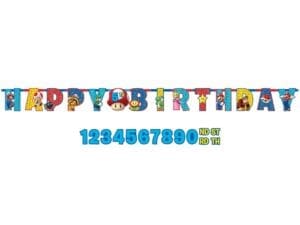 Super Mario Birthday Banner Party Supplies