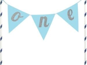 1st Birthday Boy Cake Banner