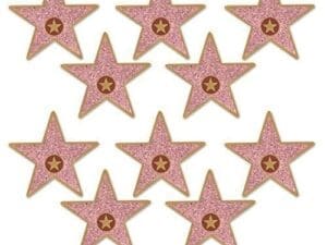 Mini "Star" Cutouts, 5", Multicolor