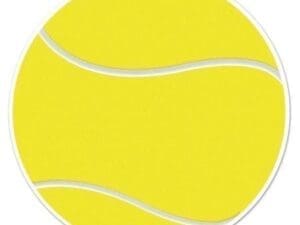 Tennis Ball Cutout
