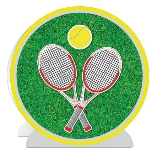 3-D Tennis Centerpiece