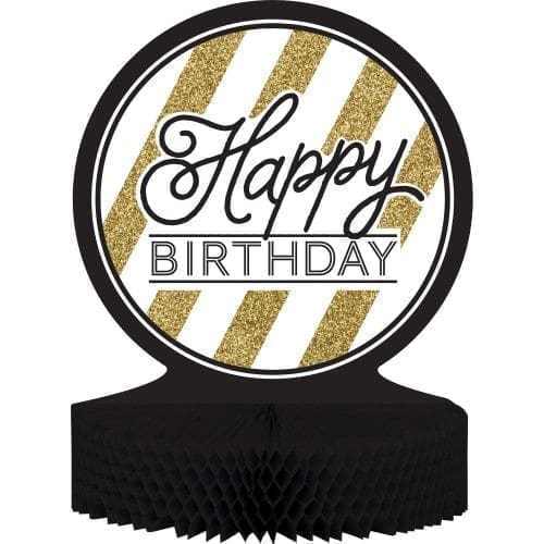 Black and Gold Centerpiece