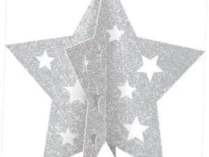 5 in. 3D Patriotic Star Centerpieces
