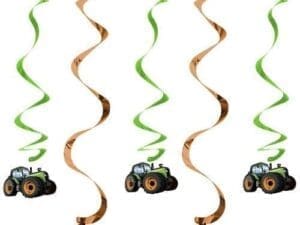Tractor Time Dizzy Danglers, 5pk