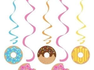 Donut Time Dizzy Danglers, 5 Pk