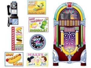 Soda Shop Jukebox Props