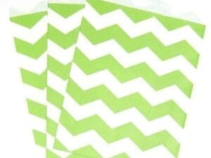 10ct  Chevron Stripe Treat Bags