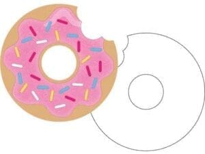Donut Time Invitations, 8 Pk