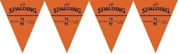 Spalding Basketball Pennant Banner