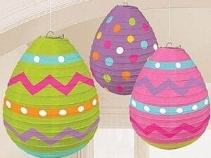 Easter Egg-Shaped Lanterns