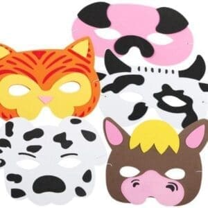 Farm Animal Foam Masks