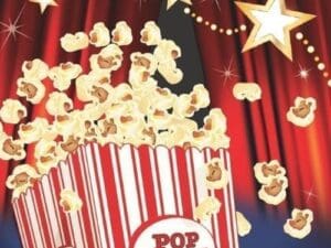 16ct Hollywood Lights Cocktail Beverage Napkins