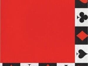 16ct Card Night Napkins